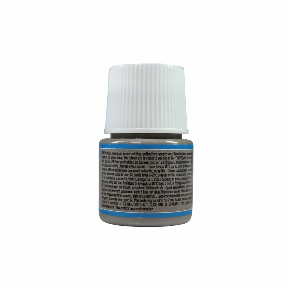 PÉBÉO - Peinture textile setacolor opaque - gris - 45 ml