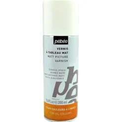 PÉBÉO - Vernis à tableau mat (phase solvant), l'aérosol de 200ml