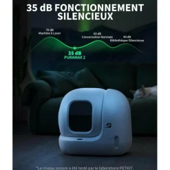 PETKIT - Puramax 2 robot litière automatique pour chat - pack premium