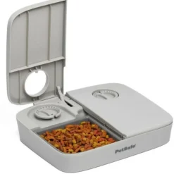 PETSAFE - Distributeur automatique - petsafe - 2 repas - plastique sans bpa - 300g capacité - minuterie réglable