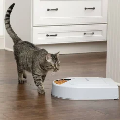 PETSAFE - Mangeoire animaux de compagnie 5 repas eatwell minuterie gris