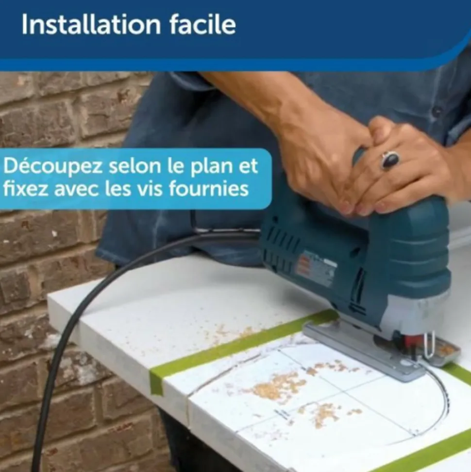 PETSAFE - Passage pour chat - petsafe - cat corridor™ - blanc