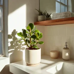 PLANT IN A BOX - Arbre à jade - crassula ovata - hauteur 15-25cm - ø12cm