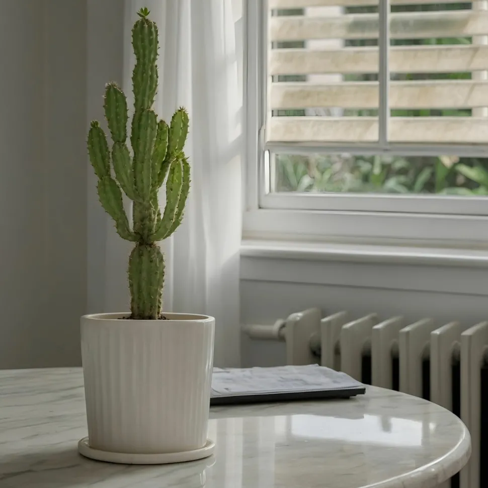 PLANT IN A BOX - Euphorbe ingens - euphorbia ingens - hauteur 50-60cm - ⌀17cm