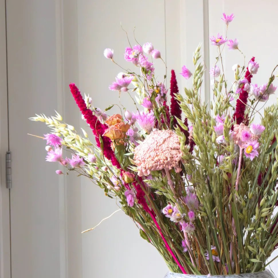 PLANT IN A BOX - Fleurs séchées - bouquet 'trendy lucky love'