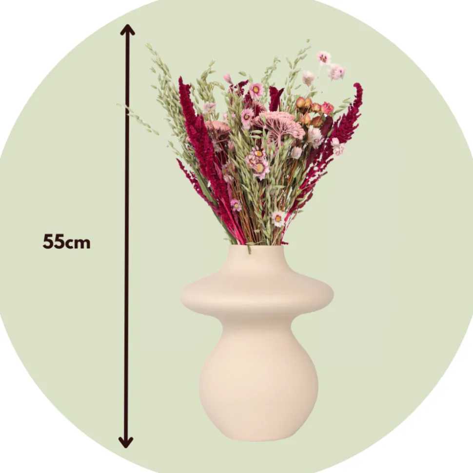 PLANT IN A BOX - Fleurs séchées - bouquet 'trendy lucky love'