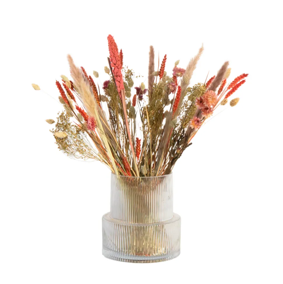 PLANT IN A BOX - Fleurs séchées - bouquet 'trendy hippy'