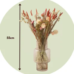 PLANT IN A BOX - Fleurs séchées - bouquet 'trendy hippy'