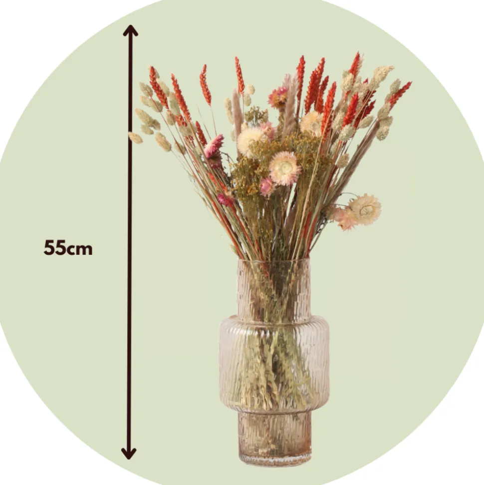 PLANT IN A BOX - Fleurs séchées - bouquet 'trendy hippy'
