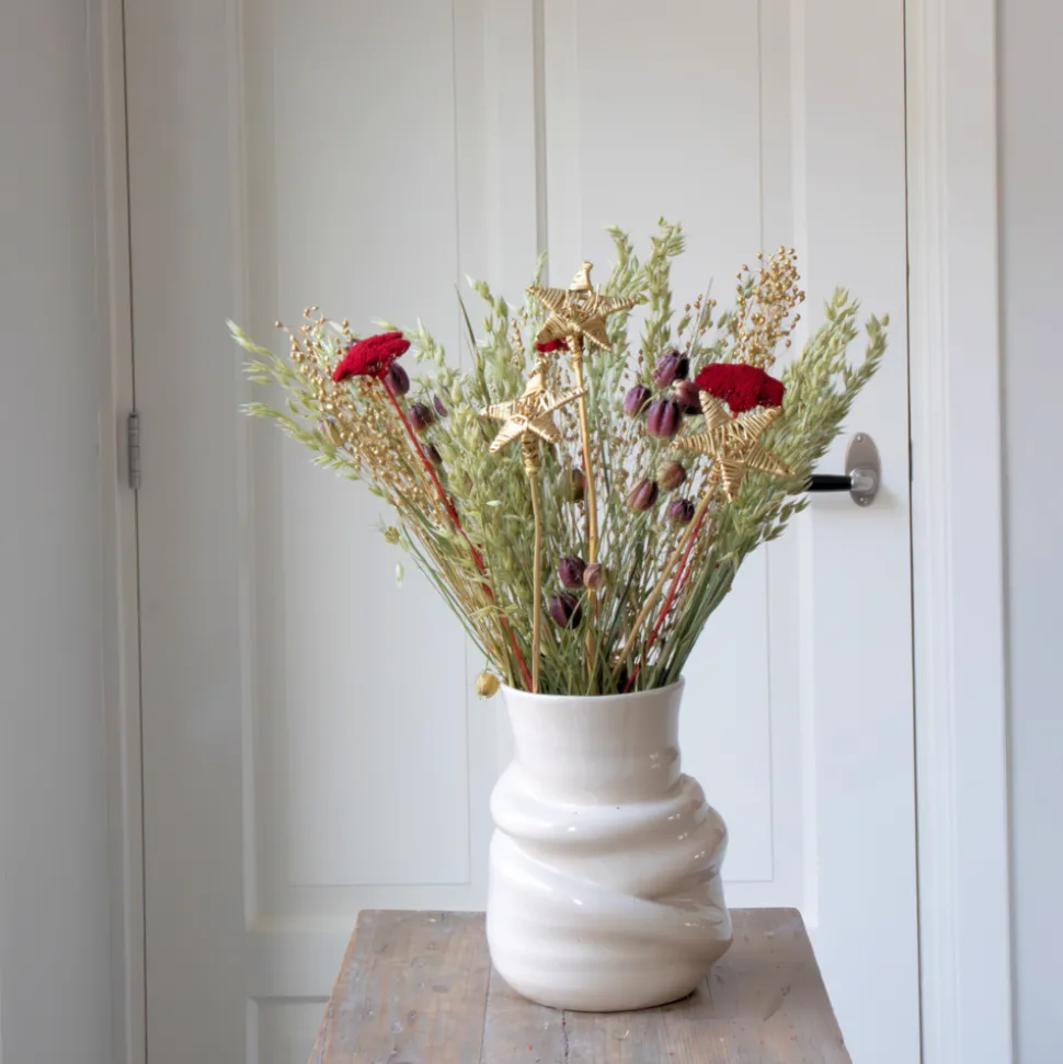 PLANT IN A BOX - Fleurs séchées - bouquet 'trendy lumi'