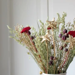 PLANT IN A BOX - Fleurs séchées - bouquet 'trendy lumi'
