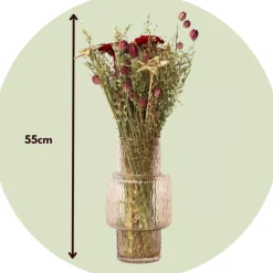 PLANT IN A BOX - Fleurs séchées - bouquet 'trendy lumi'