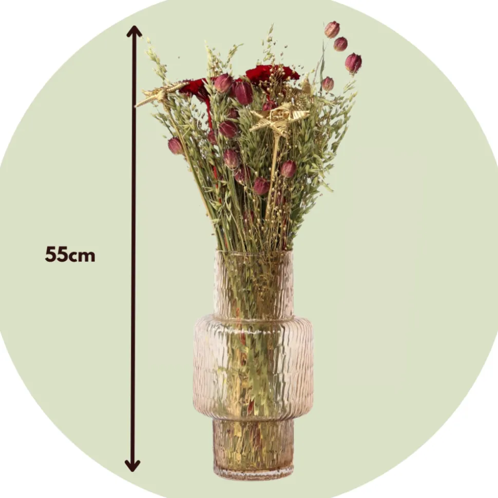 PLANT IN A BOX - Fleurs séchées - bouquet 'trendy lumi'