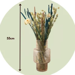 PLANT IN A BOX - Fleurs séchées - bouquet 'trendy cool'