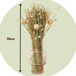 PLANT IN A BOX - Fleurs séchées - bouquet 'large angel'