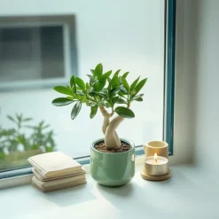 PLANT IN A BOX - Rose du désert - adenium obesum - hauteur 25-40cm - ⌀10,5cm