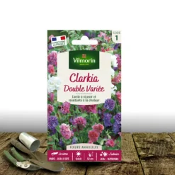 PLANTES AVENUE - Graines de clarkia elegans double en mélange - vilmorin/[-]sachet
