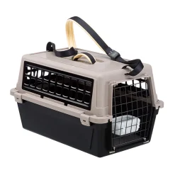 Porte-chiens chats voyage ferplast atlas trendy plus avec bandoulière 2 couleurs