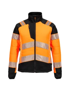 PORTWEST - Veste baffle hybride hv pour femme pw3 - taille xxxl - orange/noir - portwest