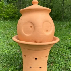 POTERIE JAMET - Base + tête + couvercle du lombricomposteur à étages (lisse ou motif)