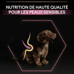 PROPLAN - Croquettes pour chiot peau sensible Super Premium - 3 kg
