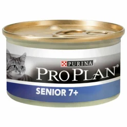 PROPLAN - Patee chat adult 7+ mousse thon - purina proplan 24*85 g