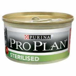 PROPLAN - Patee chat sterilised adult mousse saumon - purina proplan 24*85 g