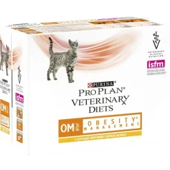PROPLAN - Patee chat veterinary diets om st/ox obesity management (sachet) - proplan 10*85 g