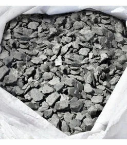 RACINE - Paillage minéral ardoise grise calibre 40/70mm, big bag 500 l - pro435