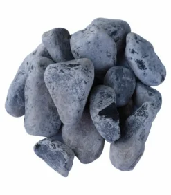 RACINE - Paillage minéral galet marbre noir 24-40mm, filet de 20kg - f-pai068