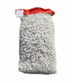 RACINE - Paillage minéral gravier marbre blanc 8-12mm, sac de 20 kg - f-pai064