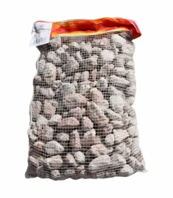 RACINE - Paillage minéral galet marbre rouge 25-40mm, 10 sacs de 20 kg - f-pai070-10x20