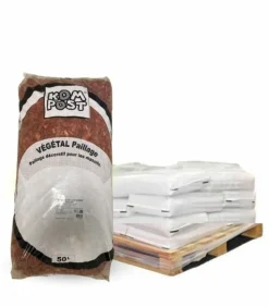 RACINE - Paillage plaquette colorée 20/40mm, rouge, 24 sacs 50l - pro99-24x50