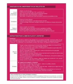 RACINE - Paillis couleur naturel aire de jeux r play 5/30 sac 50 l - rpl027