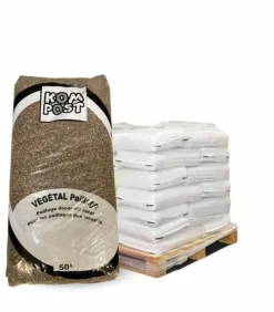 RACINE - Paillis de cosses de sarrasin, double fonction - 36 sacs de 50 l - pro93-36x50