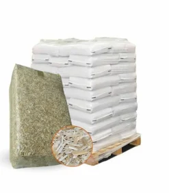 RACINE - Paillis de miscanthus pour retenir l'eau, 48 balles de 150 litres - f-pai045-48x150