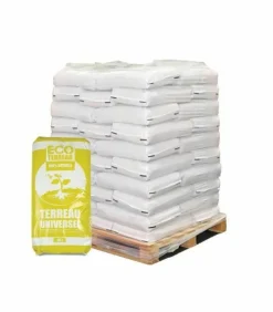 RACINE - Terreau économique universel 100% naturel 30 sacs de 40 litres pour fleurs arbustes