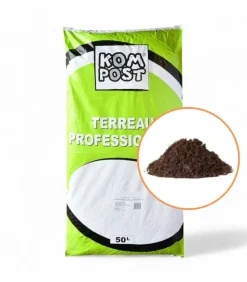 RACINE - Terreau engrais fleurissement, sac de 50 l, plantes vivaces et annuelles - pro413