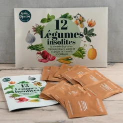 RADIS ET CAPUCINE - Enveloppe 12 graines insolites à semer