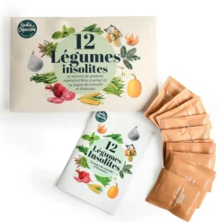 RADIS ET CAPUCINE - Enveloppe 12 graines insolites à semer