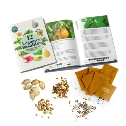 RADIS ET CAPUCINE - Enveloppe 12 graines insolites à semer