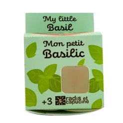 RADIS ET CAPUCINE - Mon petit basilic à faire pousser