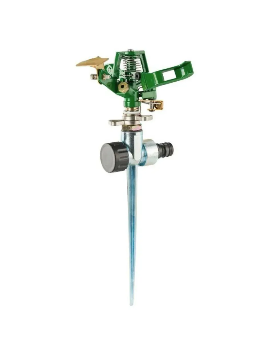 RAIN IRRIGATION - Asperseur métal sur pique pour arrosage de surface rayon 14m - rain irrigation