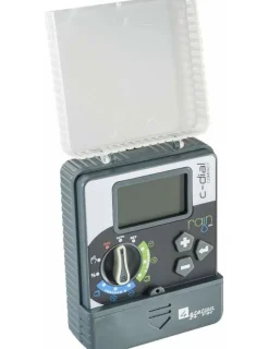 RAIN IRRIGATION - Programmateur d'arrosage c-dial 24 volts + transformateur - 6 voies - rain irrigation