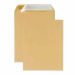 RAJA - 10 pochettes en papier kraft - 26 x 33 cm