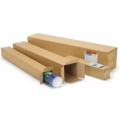 RAJA - Carton d'emballage allongé 50 x 10 x 10 cm - simple cannelure