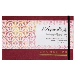 RAPHAËL - Carnet aquarelle - 13 x 21 cm - 20 feuilles - 300 g