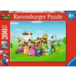 RAVENSBURGER - Puzzle 200 pièces xxl les aventures de super mario - ravensburger