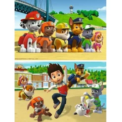 RAVENSBURGER - Puzzle chiens héroïques pat'patrouille 2x24 pcs