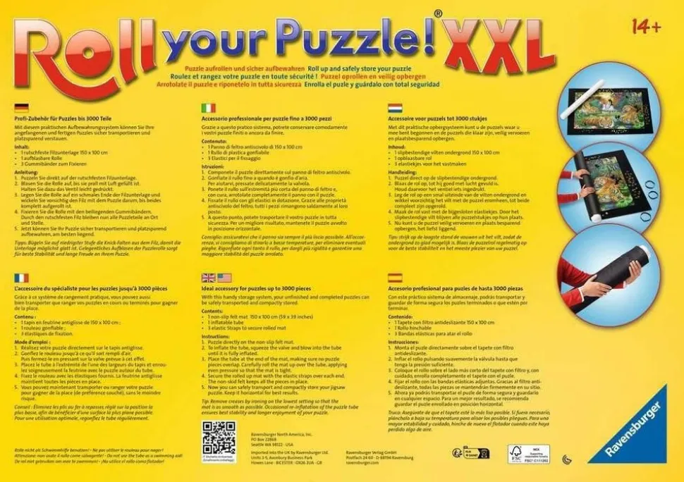 RAVENSBURGER - Tapis de puzzle xx1000 à 3000 p - ravensburger - paysage et nature